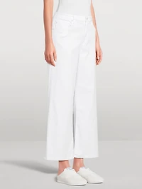 Saige Wide-Leg Crop Jeans