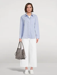 Saige Wide-Leg Crop Jeans