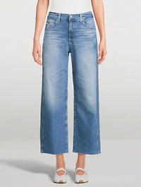 Saige Wide-Leg Crop Jeans