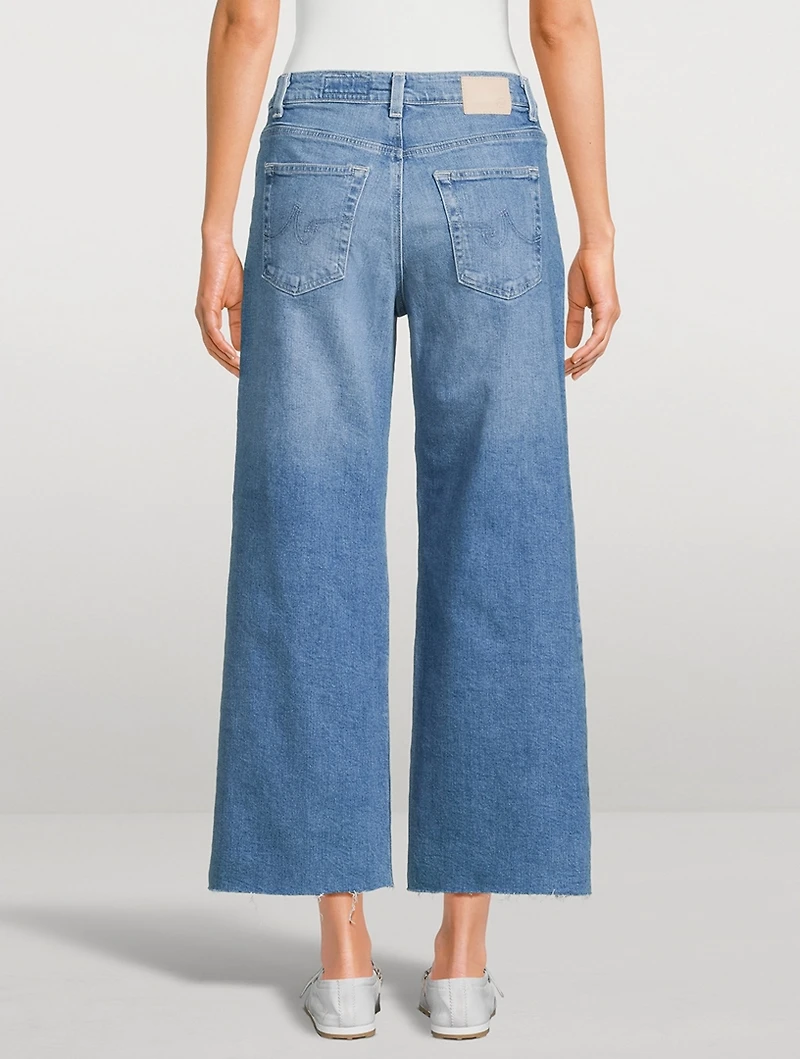 Saige Wide-Leg Crop Jeans