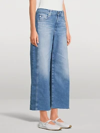Saige Wide-Leg Crop Jeans