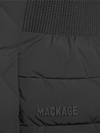 Lyris Shearling-Trimmed Down Coat