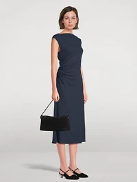 Ruched Midi Dress