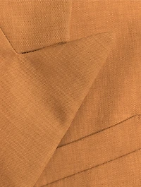 City Twill Double-Breasted Vest