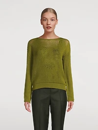 Rib-Knit Sweater