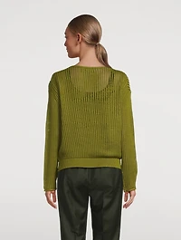 Rib-Knit Sweater