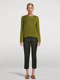 Rib-Knit Sweater