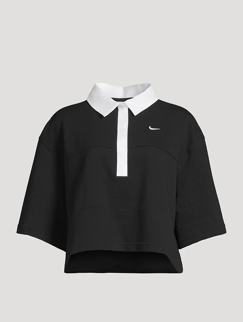 Sportswear Oversized Polo Shirt