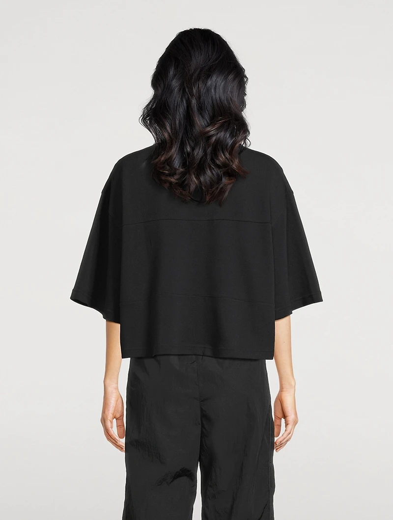 Sportswear Oversized Polo Shirt