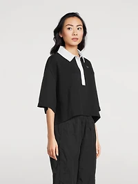 Sportswear Oversized Polo Shirt