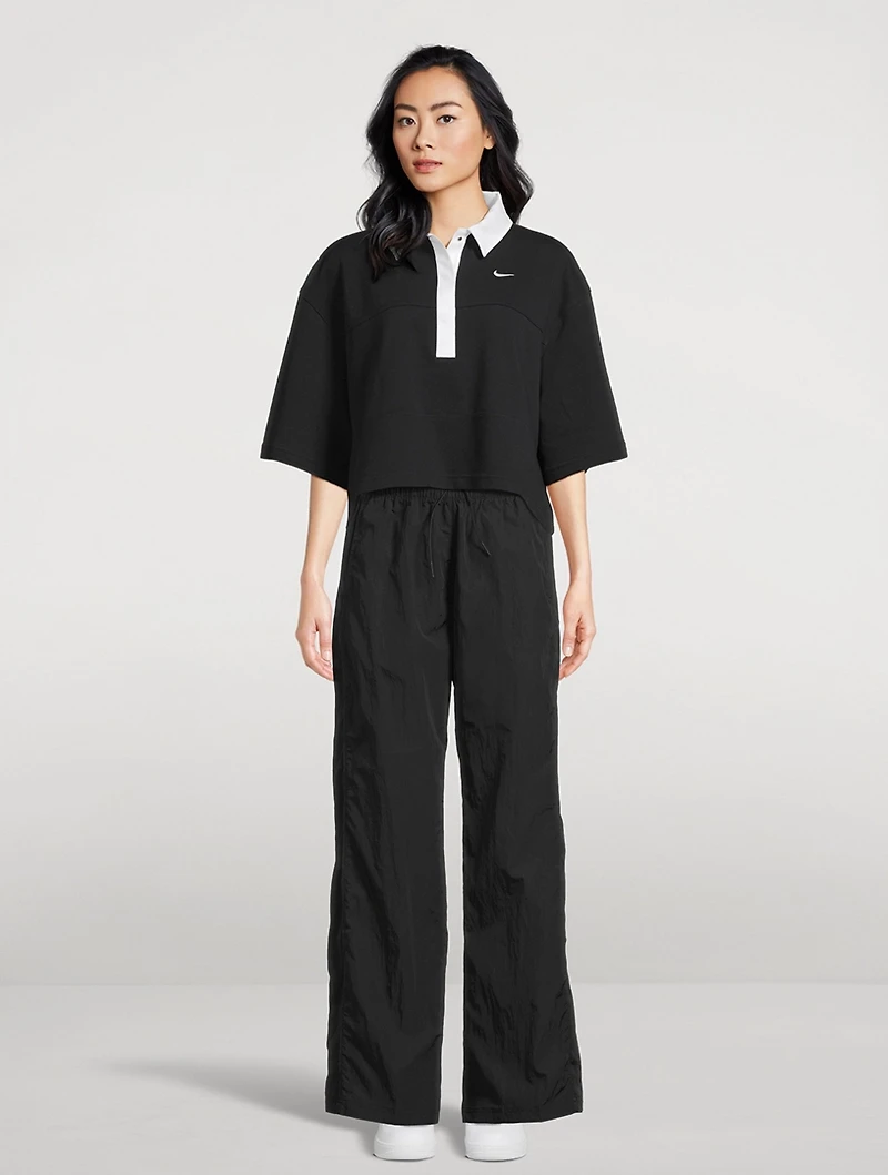 Sportswear Oversized Polo Shirt