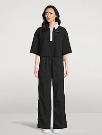 Sportswear Oversized Polo Shirt