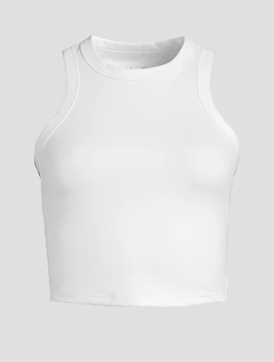 One Fitted Dri-FIT Cropped Tank Top