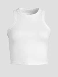 One Fitted Dri-FIT Cropped Tank Top