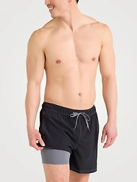 5" Oh Buoy 2N1 Swim Shorts
