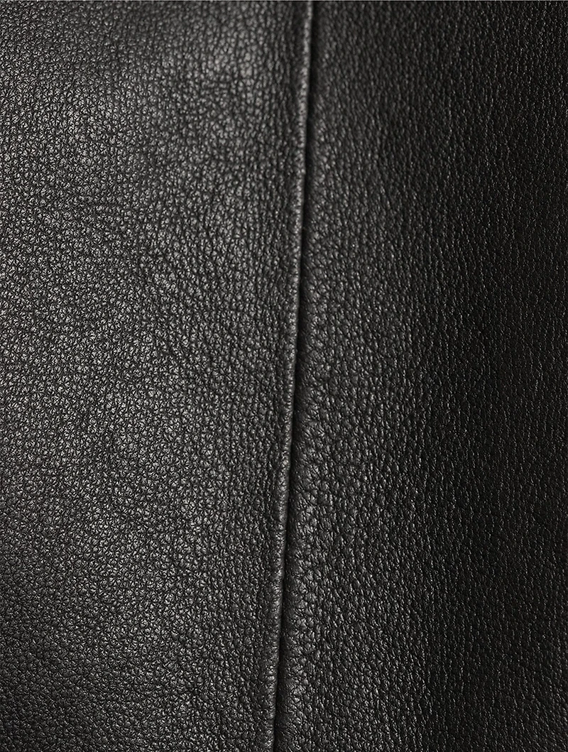 Navi Leather Leggings