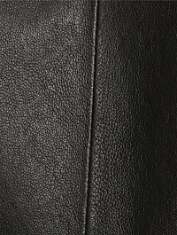 Navi Leather Leggings