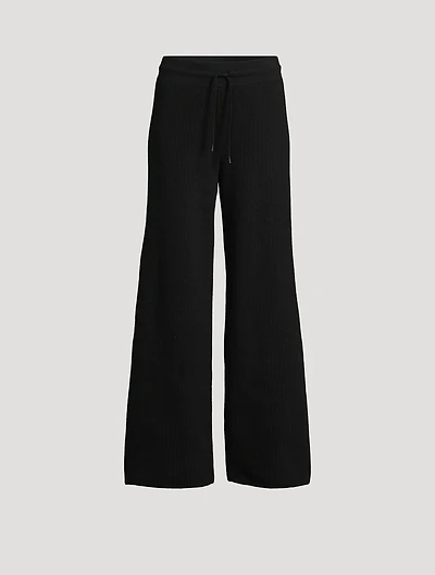 Tove Ribbed Wool Pants