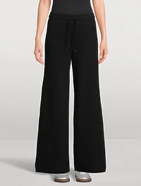 Tove Ribbed Wool Pants