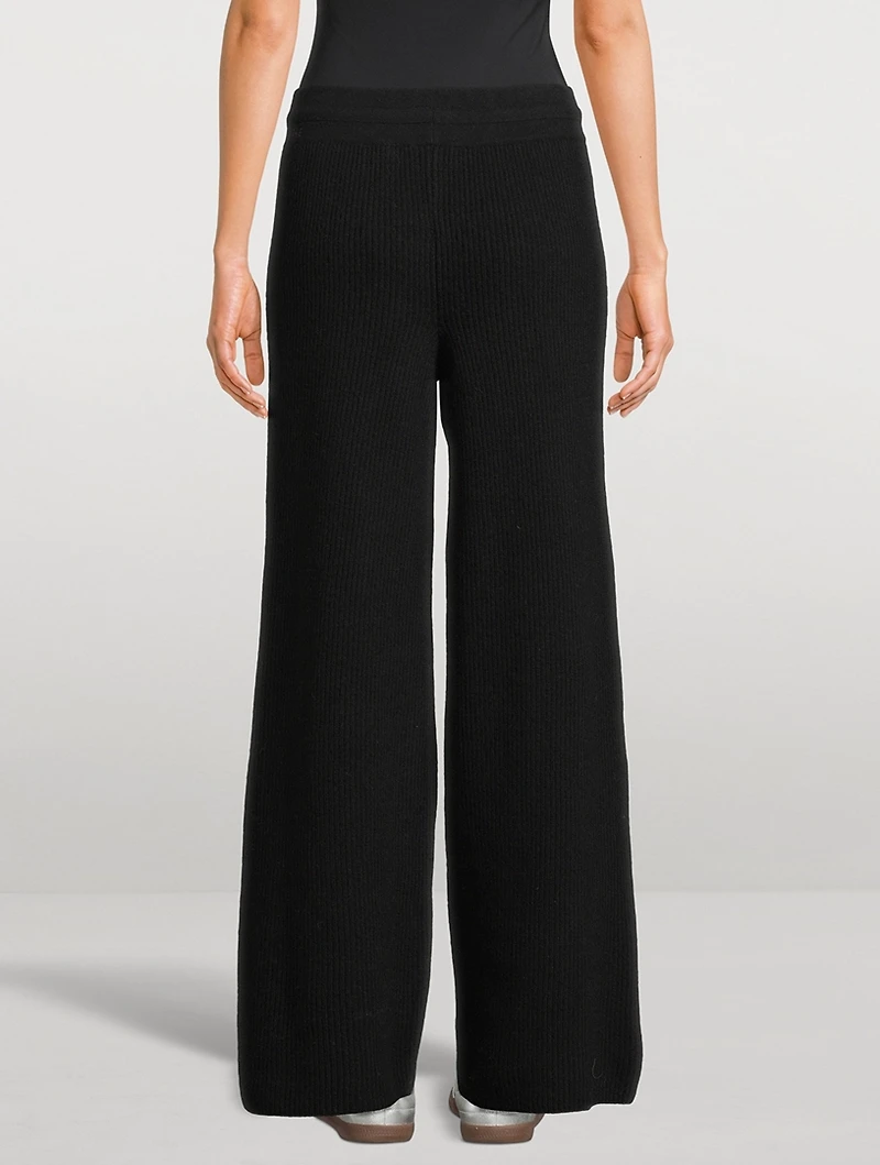 Tove Ribbed Wool Pants