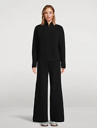 Tove Ribbed Wool Pants