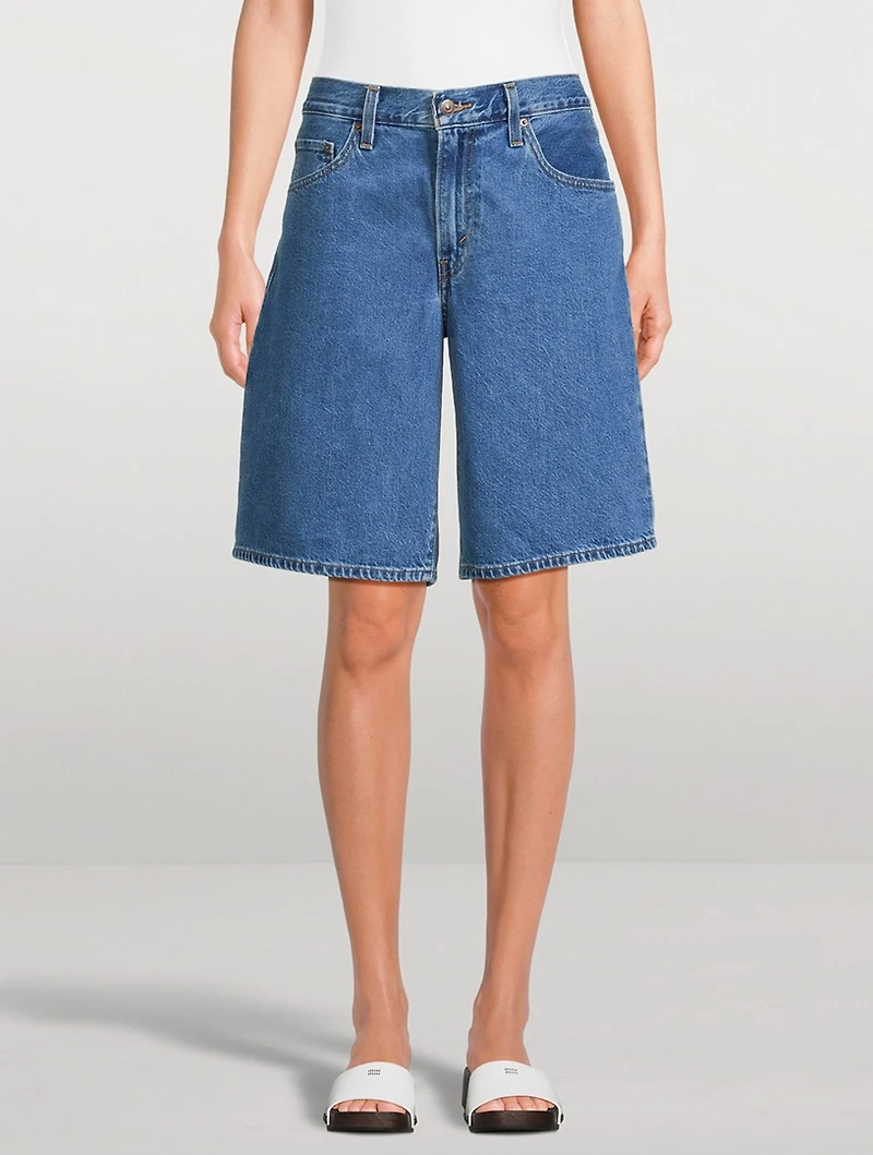 Baggy Denim Shorts