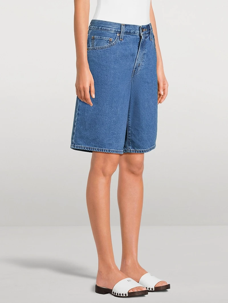 Baggy Denim Shorts