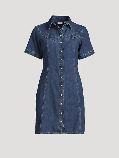 Rinoa Denim Shirt Dress