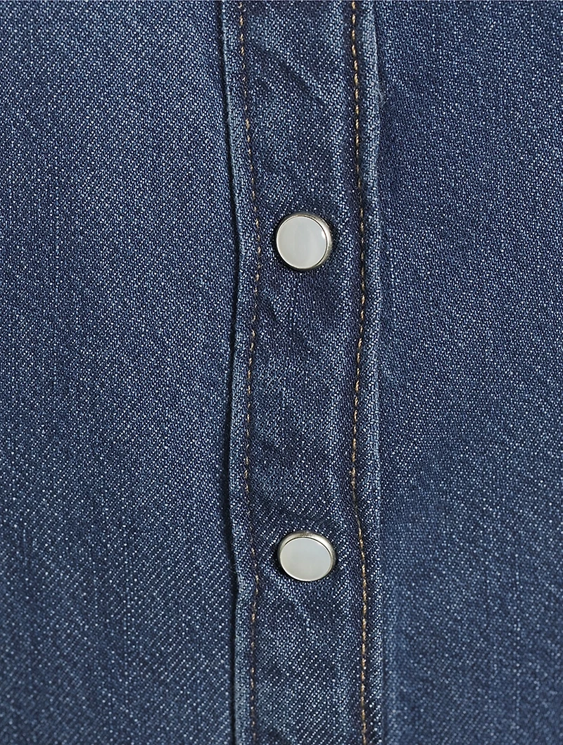 Rinoa Denim Shirt Dress