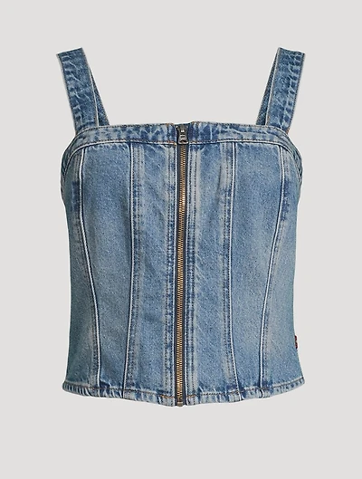 Denim Bustier
