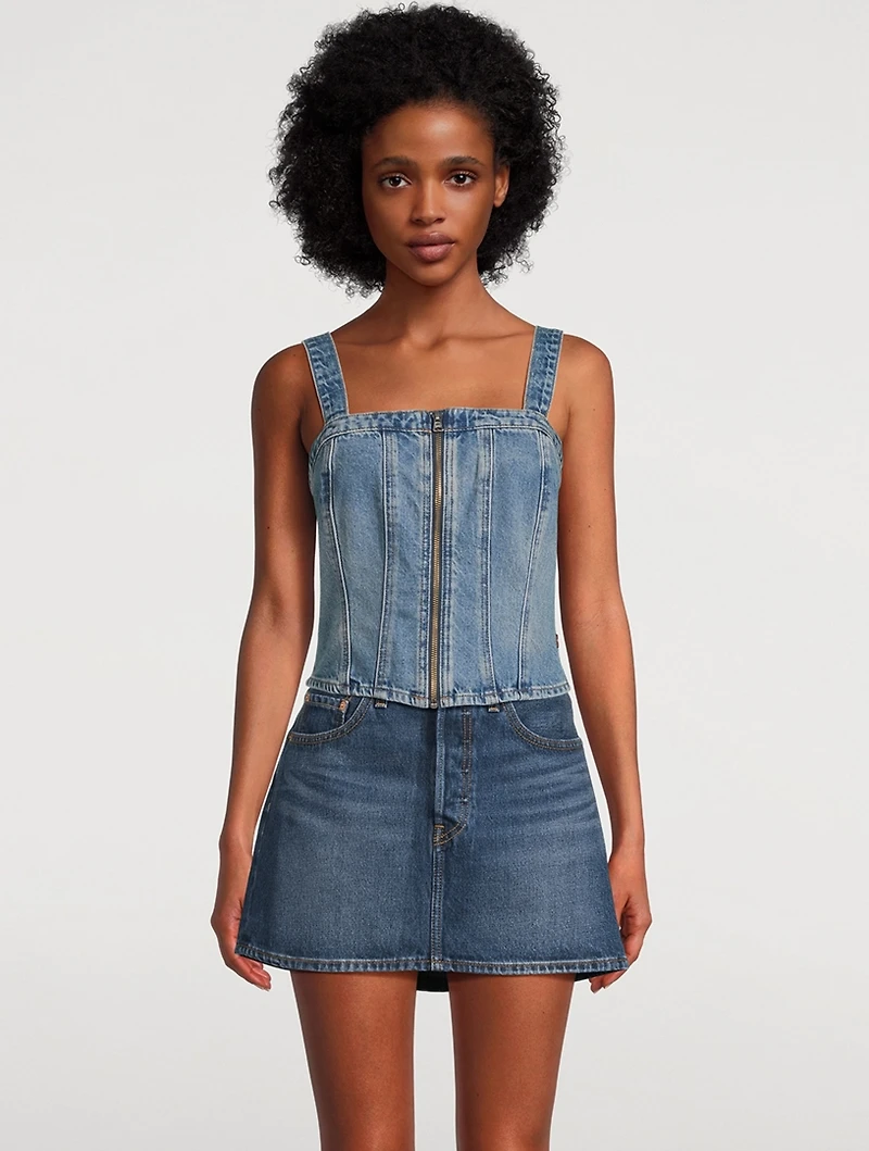 Denim Bustier