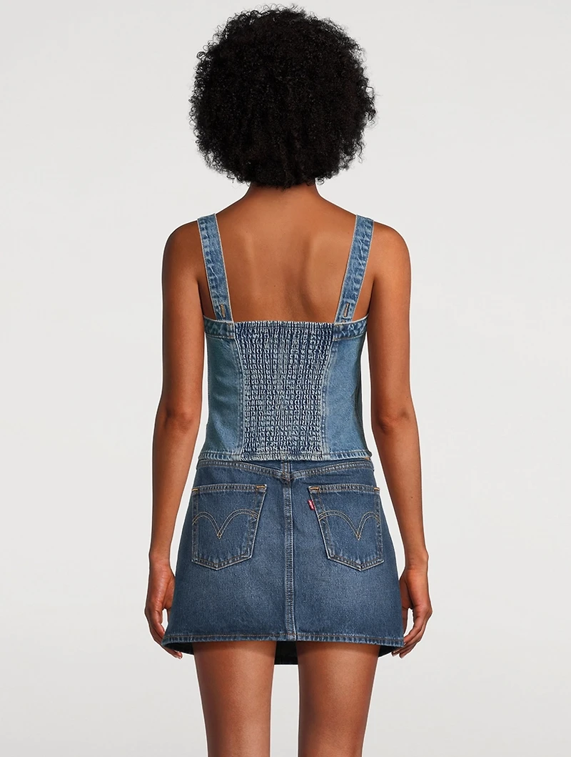Denim Bustier