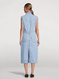 Iconic Denim Shirt Dress