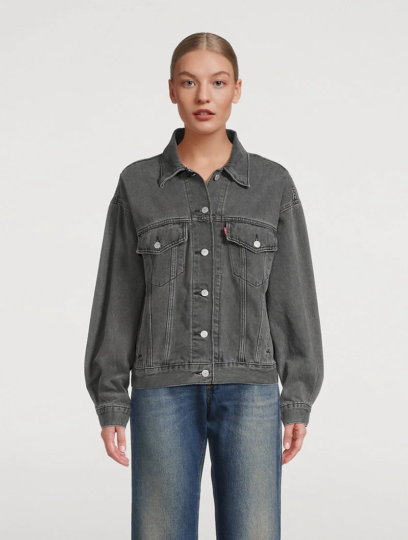 90s Denim Trucker Jacket