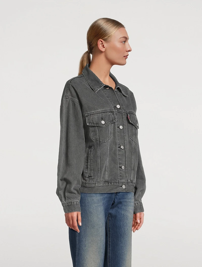 90s Denim Trucker Jacket