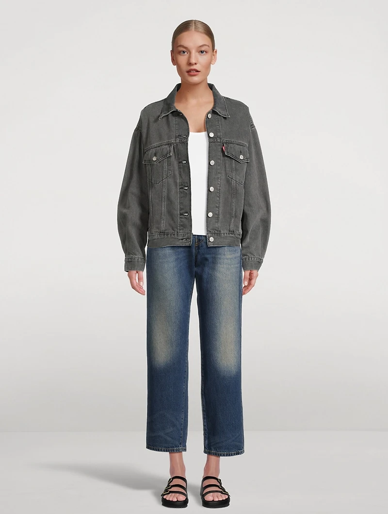 90s Denim Trucker Jacket