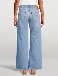 Low-Rise Wide-Leg Jeans