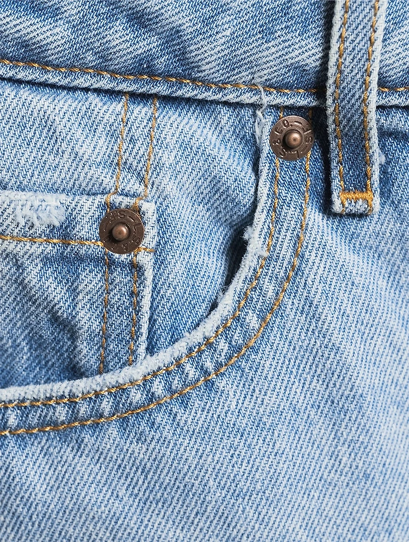 Low-Rise Wide-Leg Jeans