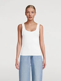 Essential Ribbed Tank Top