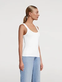 Essential Ribbed Tank Top