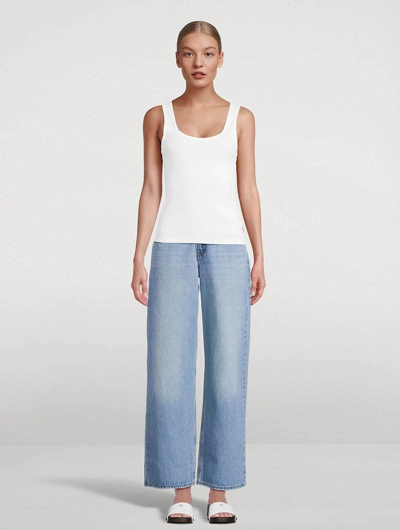 Essential Ribbed Tank Top