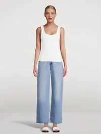 Essential Ribbed Tank Top