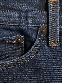 High-Rise Baggy Denim Shorts