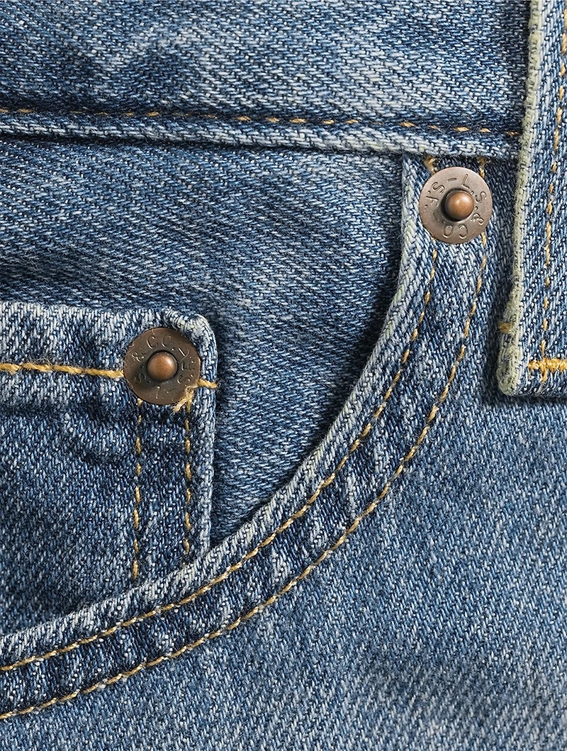 High-Rise Baggy Denim Shorts