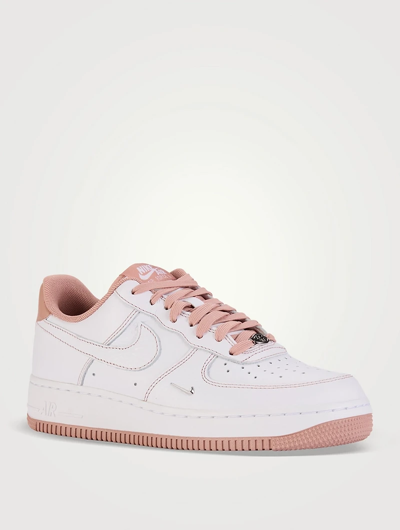 Air Force 1 '07 Mini Jewel Leather Sneakers