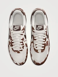 Field General Calf Hair Sneakers Cow Print