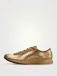 Air Superfly Leather Sneakers