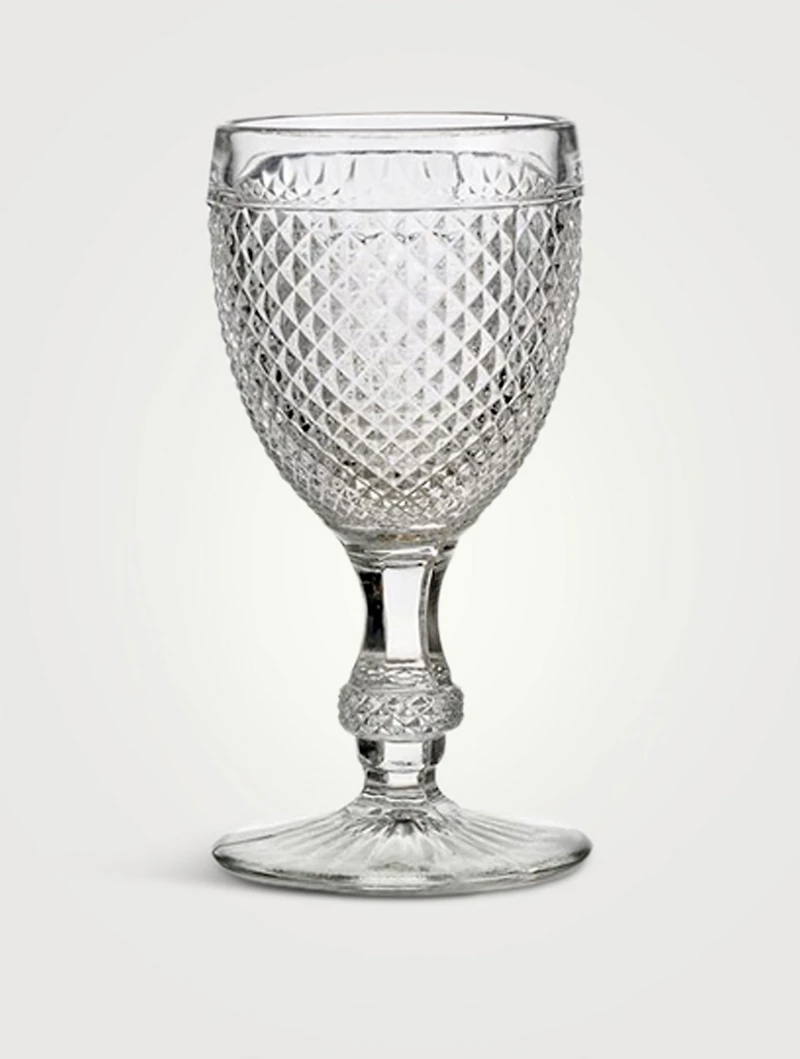 Bicos Incolor Set With Four Red Wine Goblets
