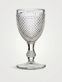 Bicos Incolor Set With Four Red Wine Goblets