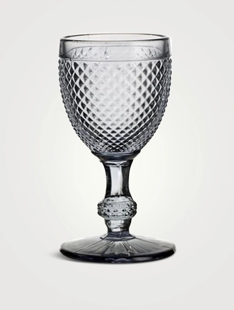 Bicos Cinza Set With Four Red Wine Goblets